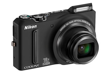 Nikon Coolpix S9100 pocket superzoom with 18x zoom lens