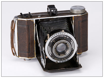 Old School - 1938 Zuiko-equipped Semi-Olympus II folding camera