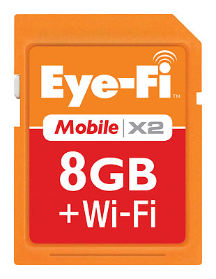Eye-Fi Mobile X2 Wi-Fi SDHC memory card