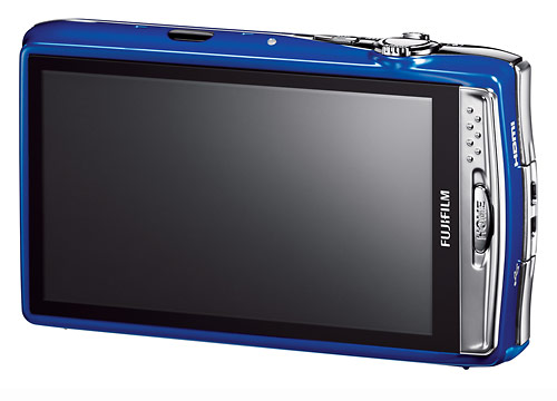 Fujifilm FinePix Z900 EXR camera - rear touchscreen LCD display