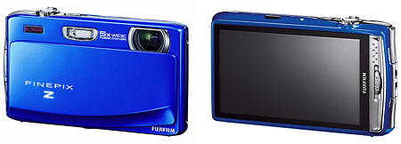Fujifilm FinePix Z900 EXR pocket camera - front and back