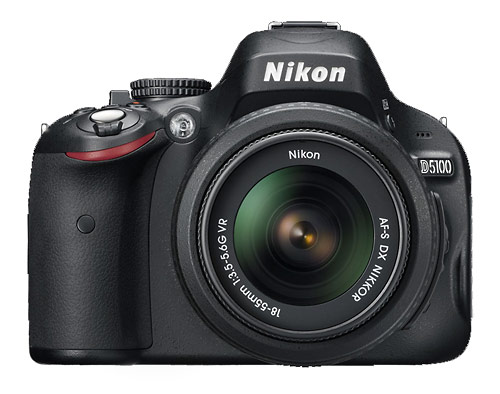 Nikon D5100 digital SLR - front