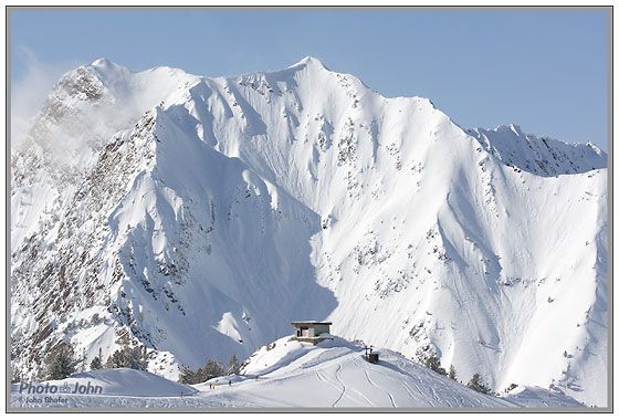 Mt. Superior from Alta Ski Resort - Sony Alpha SLT-A55