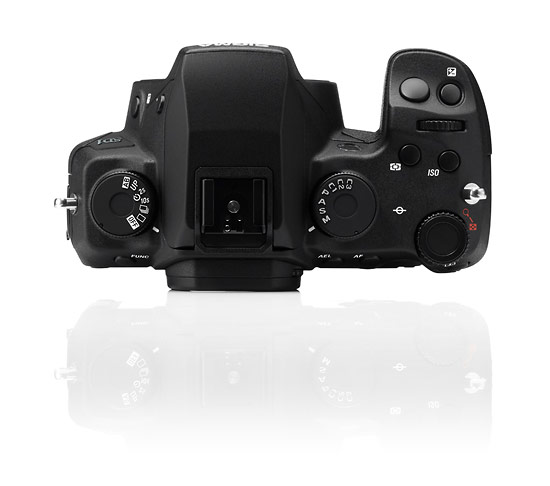 Sigma SD1 camera - top / controls