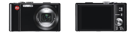 Leica V-Lux 30 pocket superzoom camera - front and back