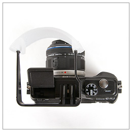 Gary Fong Micro Four Thirds Puffer Pop-Up Flash Diffuser - top view