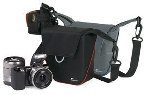 Lowerpro Compact Courier camera bags for compact system cameras