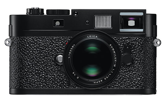 Leica M9-P rangefinder - black - front