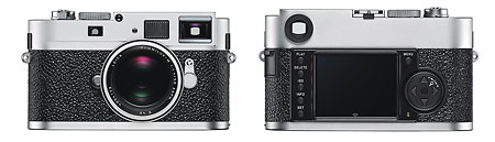 Leica M9-P full-frame rangefinder camera - front and back