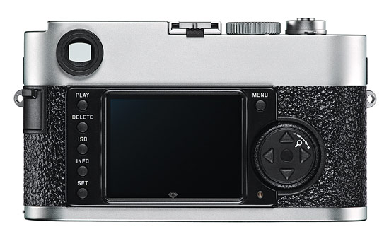 Leica M9-P - sapphire crystal rear LCD display