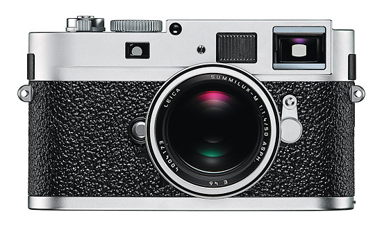 Leica M9-P rangefinder - front - silver