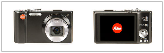 Leica V-Lux 30 camera - front and rear LCD views