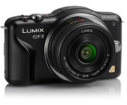 Panasonic Lumix GF3 Micro Four Thirds camera