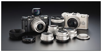 New Pentax Q compact, mirrorless, interchangeable lens camera system