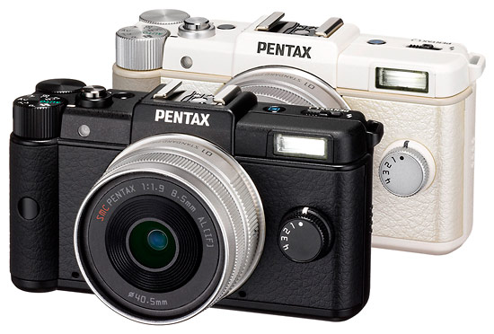 Pentax Q - black and white cameras