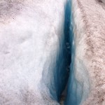 Olympus E-P3 - glacial crevasse photo