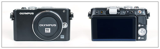 Olympus E-PL3 Pen Camera - Front And Back