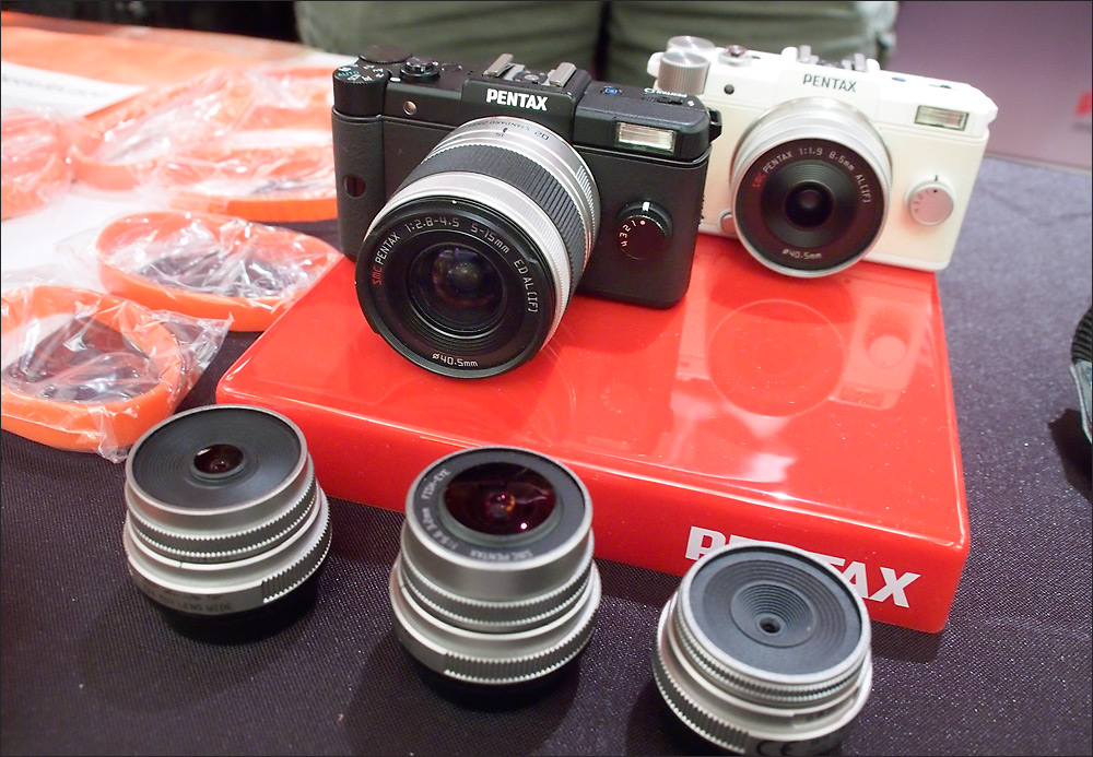 Pentax Q system camera and lenses