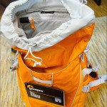 Lowepro Photo Sport 200 AW camera pack top/gear compartment