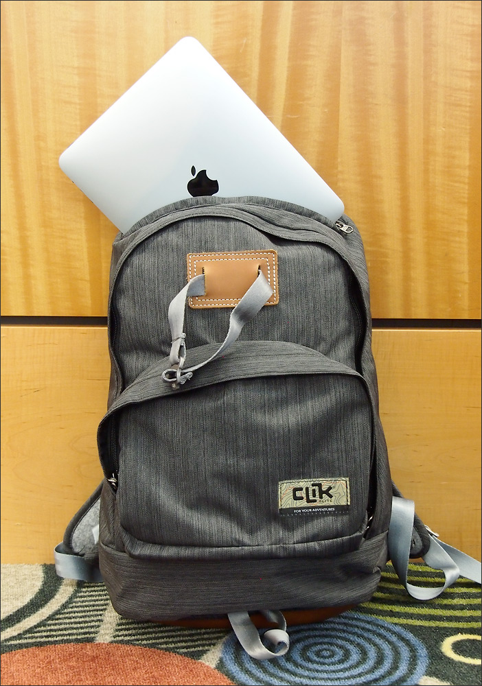 The Clik "Classic" packs have an iPad compartment as well as a camera compartment