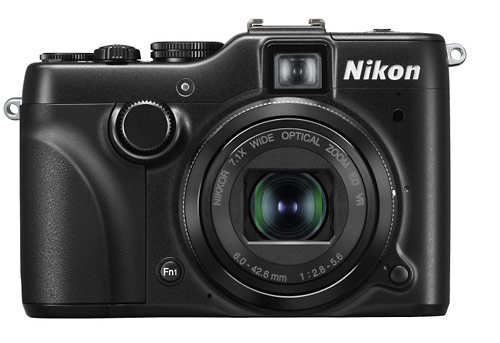 Nikon Coolpix P7100 camera - front