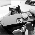 Leica M9 digital rangefinder - top view