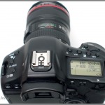 Canon EOS-1D X - top view, LCD and controls