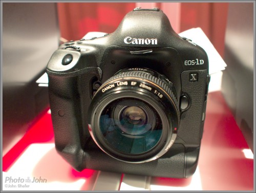 Canon EOS-1D X full frame digital SLR - NYC Canon intro event