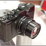 Fujifilm X10 camera with manual zoom ring