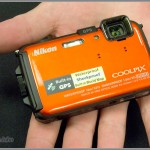 Nikon Coolpix AW 100 waterproof, shockproof camera - orange