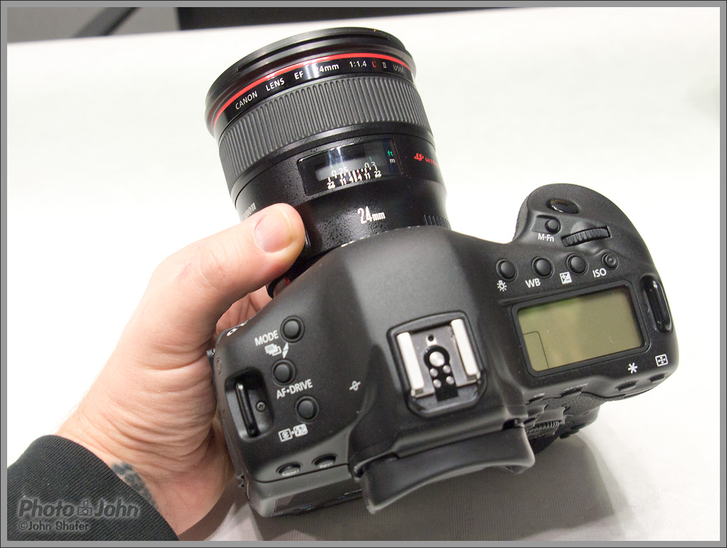 Canon EOS-1D X - in hand