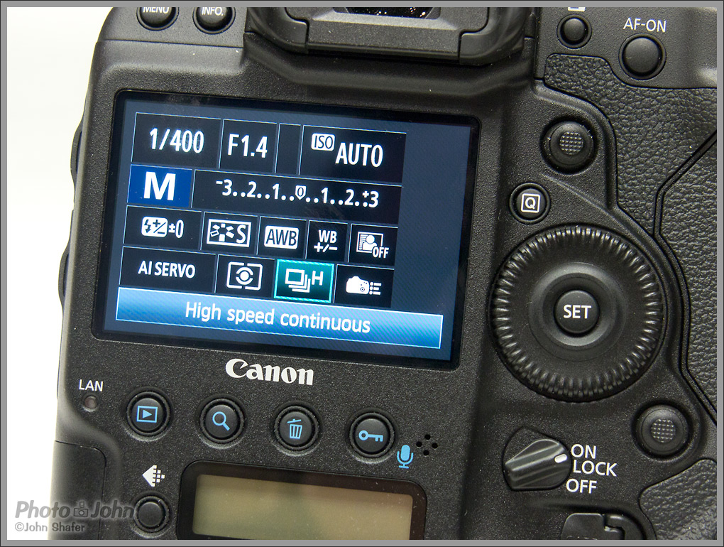Canon EOS-1D X - Quick Control Display