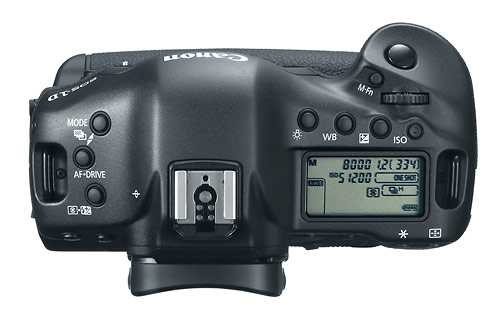 Canon EOS-1D X - top and main ontrols