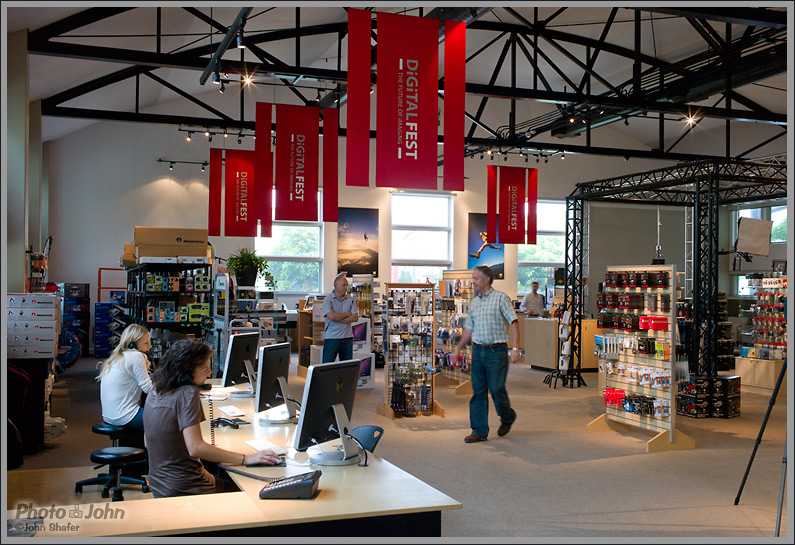 Interior of Pictureline in Salt Lake City - taken with the Leica M9