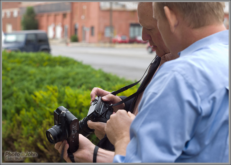 Photographers with the M9 rangefinder - Leica Akademie - taken with the Leica M9