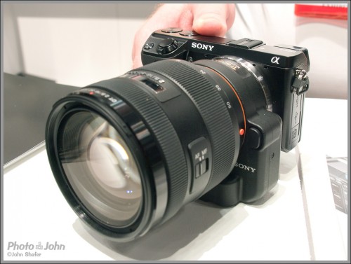 Sony NEX-7 With LA-EA2 Mount Adaptor 