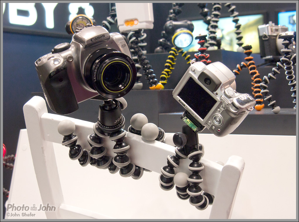 Joby GorillaPods Mounted On A Chair