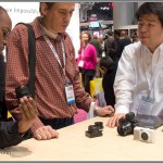 Checking Out The Ricoh GXR Camera At The PhotoPlus Expo