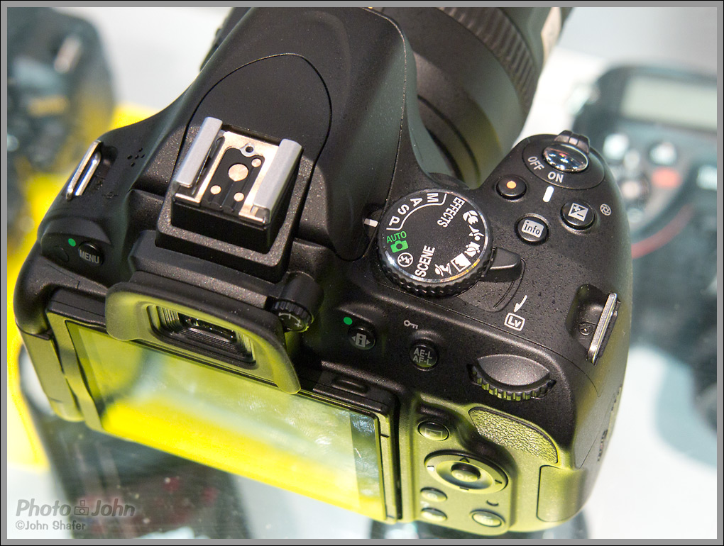 Nikon D5100 Digital SLR - Mode Dial & Top Controls