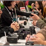 Action At the Canon Rebel / PowerShot counter at PhotoPlus