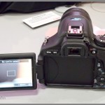 Canon EOS Rebel T31 / 600D - tilt-swivel LCD display