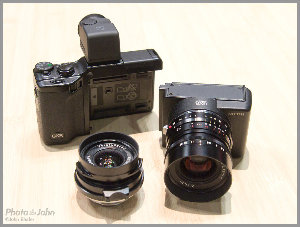 Ricoh GXR Camera With Leica M-Mount A12 "Lens Mount Unit"