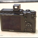 Ricoh GXR - Rear LCD & Controls Plus GV2 Mini Optical Viewfinder