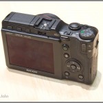 Ricoh GXR Camera - Top And Rear LCD Display