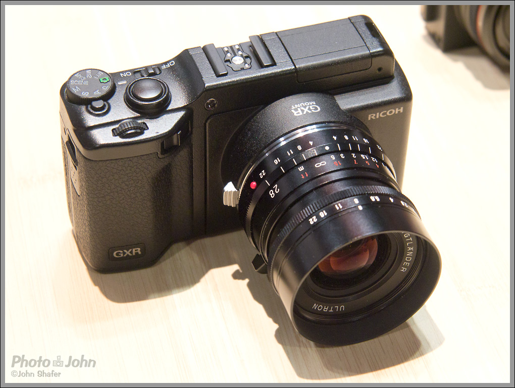 Ricoh GXR With Voigtlander M-Mount Lens