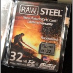 Hoodman Raw Steel SDHC Memory Card - Package