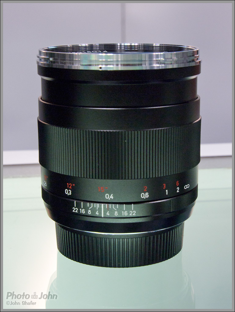 Carl Zeiss Distagon T* 2/25 ZE Lens At PhotoPlus