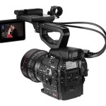 Canon EOS C300 Pro Cinema Camera With Handle & Monitor