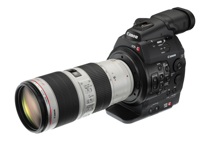Canon EOS C300 Cinema Camera With EOS Zoom Lens