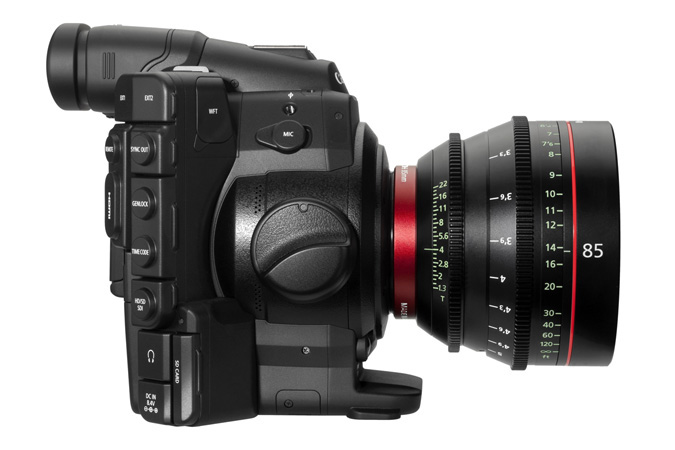 Canon EOS C300 - Right Side